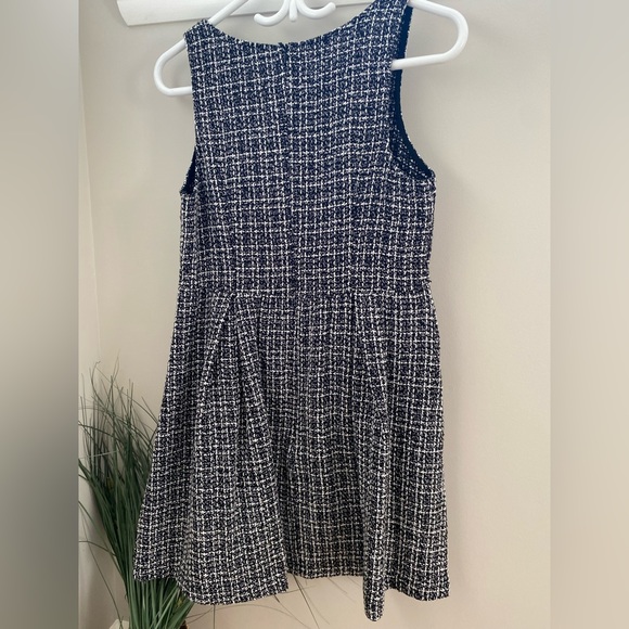 Black & white Tweed A-Line dress size M - Picture 7 of 7